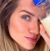 Giovanna Ewbank diz que está doando leite materno: 'Feliz em fazer parte'