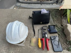 PRF prende casal suspeito de furto de fios elétricos em Campo Alegre