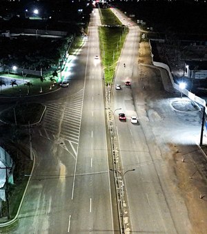 Inaugurada nova etapa de iluminação na AL-101 Sul, entre Maceió e Marechal