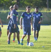 Técnico Marcelo Cabo relaciona 19 jogadores para partida do CSA contra o São Bento