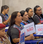 [Vídeo] Audiência na ALE reúne comunidade escolar contra progressão parcial no Colégio Tiradentes