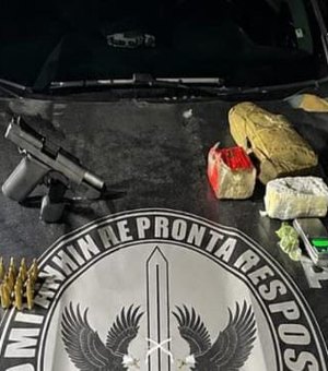 Homem é preso com maconha e cocaína no município de São Miguel dos Milagres