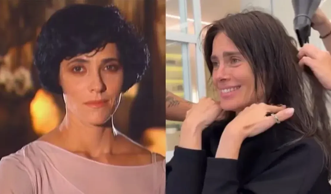 Globo divulga novo cabelo de Carolina Dieckmmann para viver Diná no filme de A Viagem