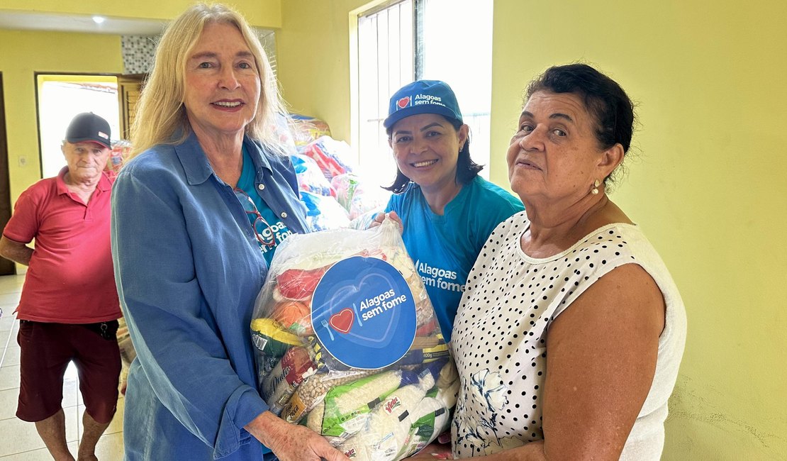 Alagoas Sem Fome: Governo entrega duas toneladas de alimentos em Arapiraca