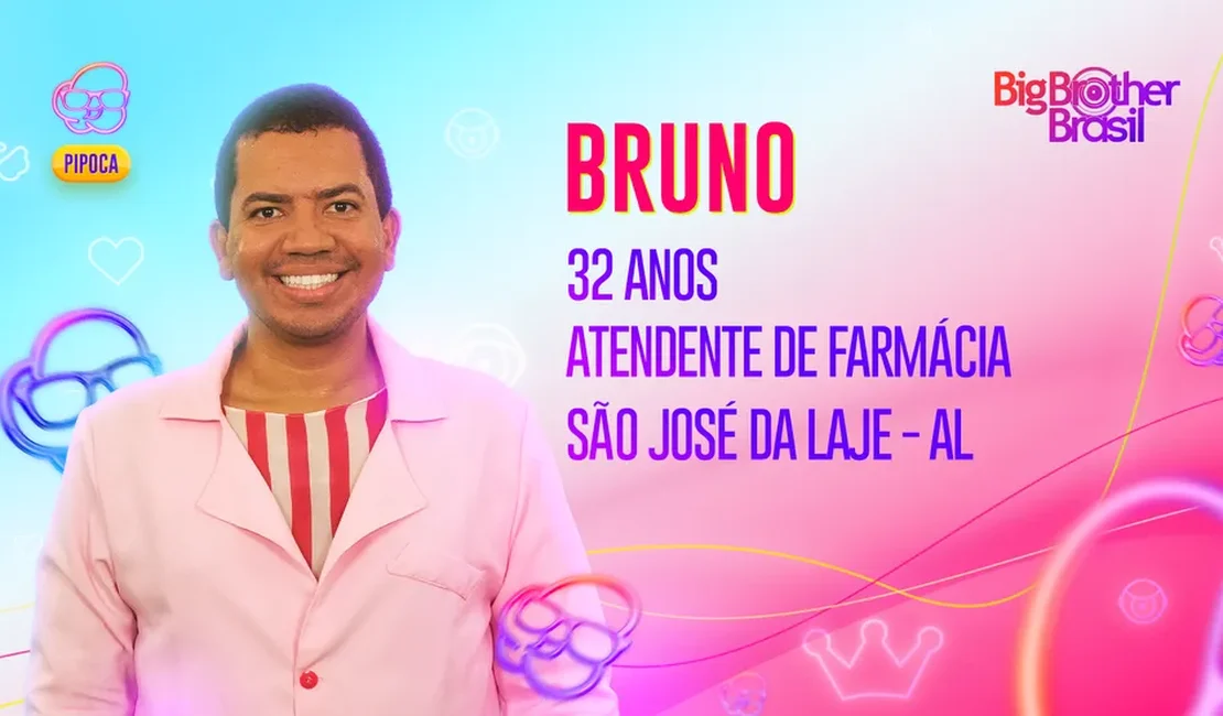 Alagoano participante do BBB23 terá estreia acompanhada ao vivo em praça de São José da Laje