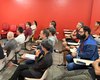 Teca Nelma defende desenvolvimento de Alagoas em debate com bancários