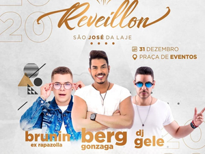 São José da Laje divulga programação de Ano Novo