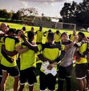 ASA treinou no CT do Brasiliense e vai encarar o Gama no domingo