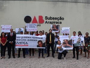 [Vídeo] Familiares fazem passeata por justiça para Danilo Fernando, morto durante abordagem policial em Arapiraca