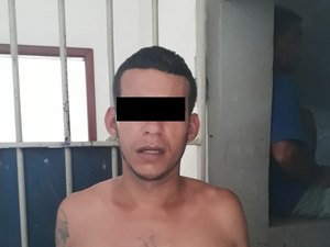 Jovem assalta mercadinho e faz clientes reféns em São Miguel dos Campos