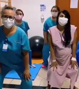 Vídeo: ao som de Luísa Sonza, gestante rompe bolsa durante dancinha