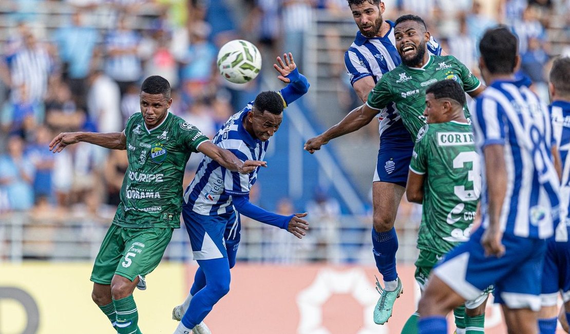 CSA derrota o Coruripe por 3 a 0 na estreia do Campeonato Alagoano