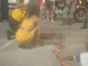 Duas crianças de bicicleta são atropeladas por moto no Bosque das Arapiracas