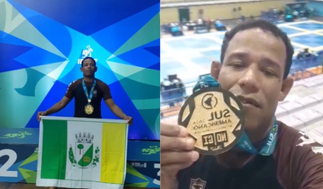 Arapiraquense Alexandre Negão é tricampeão de Jiu-Jitsu sem Kimono 2026