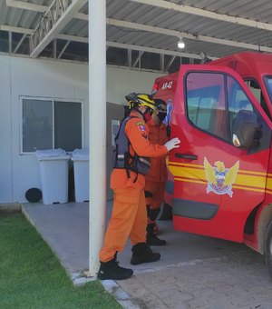 Princípio de incêndio atinge casa no Cleto, em Maceió