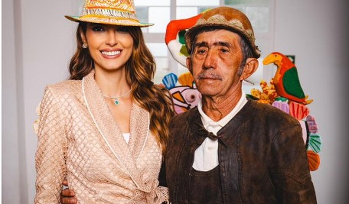 Marina Candia conhece Mestre Jasson e celebra legado da arte popular alagoana