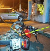 [Vídeo] Acidente entre táxi e moto acaba em morte na cidade de Arapiraca