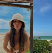 Thaís Braz se hospeda em hotel com praia privativa no litoral norte de AL com diárias de R$ 3 mil