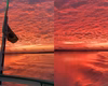 Sem filtro e sem IA: nascer do sol no rio Madeira impressiona pelas cores vibrantes