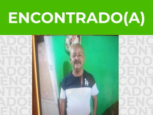 Família informa que homem que estava desaparecido em Olivença foi encontrado com vida