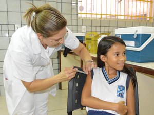 Campanha de Multivacinação começa no dia 6 de outubro nos 102 municípios alagoanos