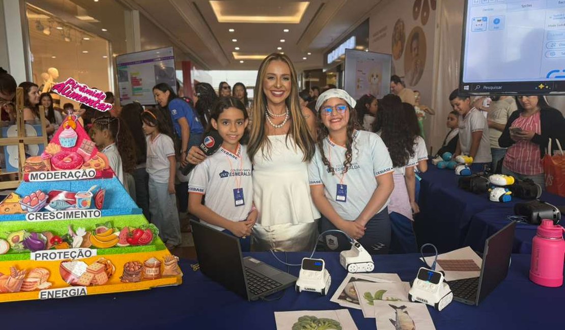 [Vídeo] Feira de Tecnologia do Santa Esmeralda destaca inovação e aprendizado prático