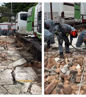 Três pessoas morrem após desabamento de muro no Brás, em São Paulo