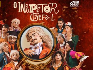 “O Inspetor Geral”, de Gógol, chega ao Theatro Homerinho no próximo dia 26