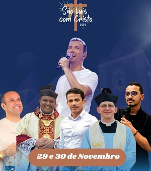 Igreja Católica anuncia São Luís com Cristo nos dias 29 e 30 de novembro
