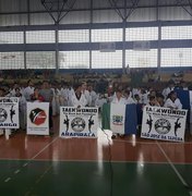Lagoa da Canoa e Arapiraca conquistam 10 medalhas em Open de Taekwondo