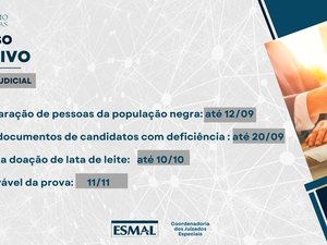 TJAL publica edital para seleção de conciliadores judiciais