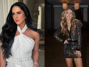 A reação de Graciele Lacerda com apresentação de Wanessa no Dança