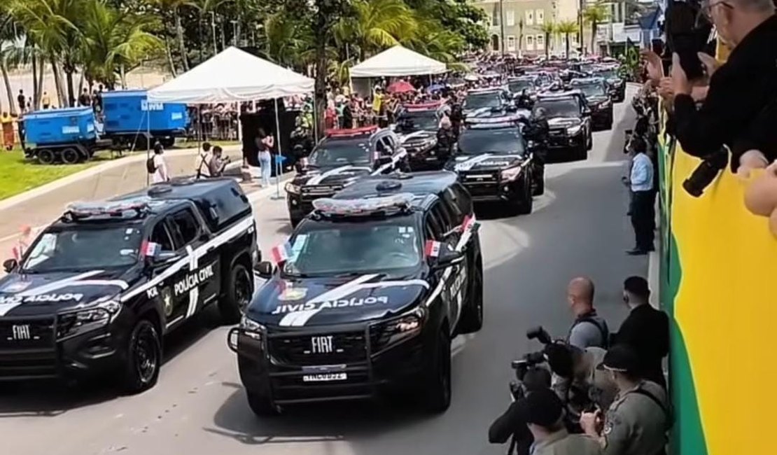 Polícia Civil participa de desfile de 7 de Setembro em Maceió