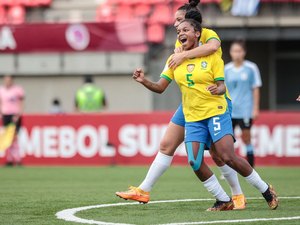 Brasil vence Uruguai por 1 a 0 no Sul-Americano sub-20 feminino