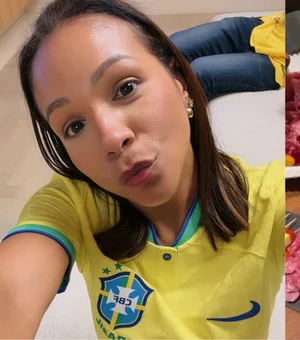 Com festa pronta, Belle Silva reage à ausência de Thiago Silva na Copa