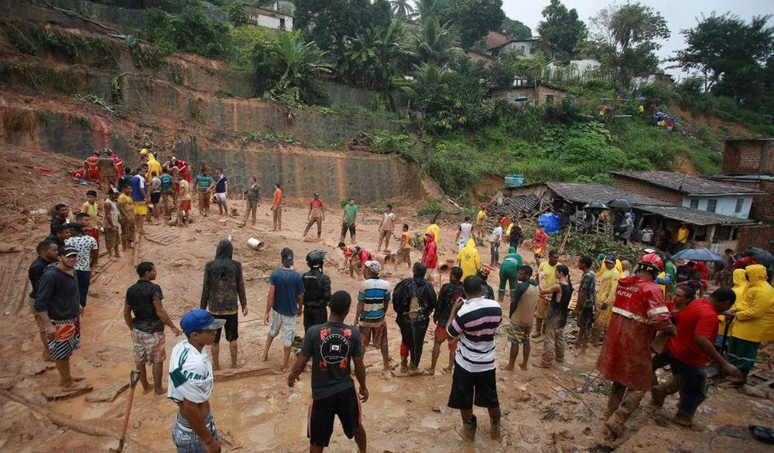Chuvas que caem em Pernambuco não ameaçam Alagoas 