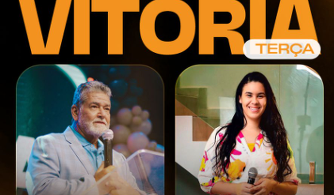 Culto da Vitória desta terça (30) recebe o Pastor Ozéias, representante regional da Advec, e a cantora Rayanne Vanessa