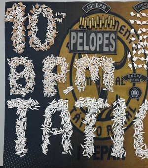 Polícia apreende cocaína, crack e munições em Palmeira dos Índios
