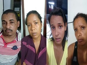 Quadrilha suspeita de participar de triplo homicídio é presa em São Miguel dos Campos