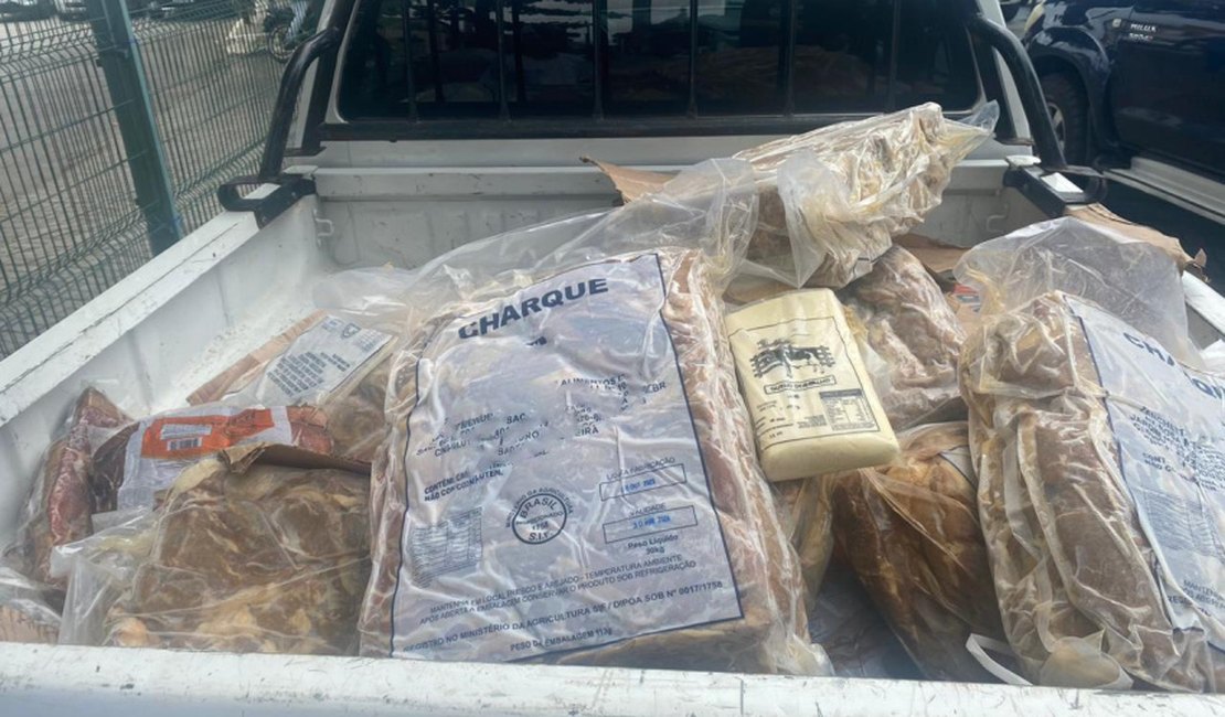 Vigilância Sanitária apreende mais de 600 kg de alimentos estragados e clandestinos