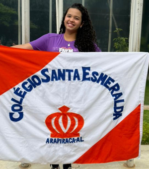 Aluna arapiraquense conquista medalha de ouro na Olimpíada Nacional de Ciências