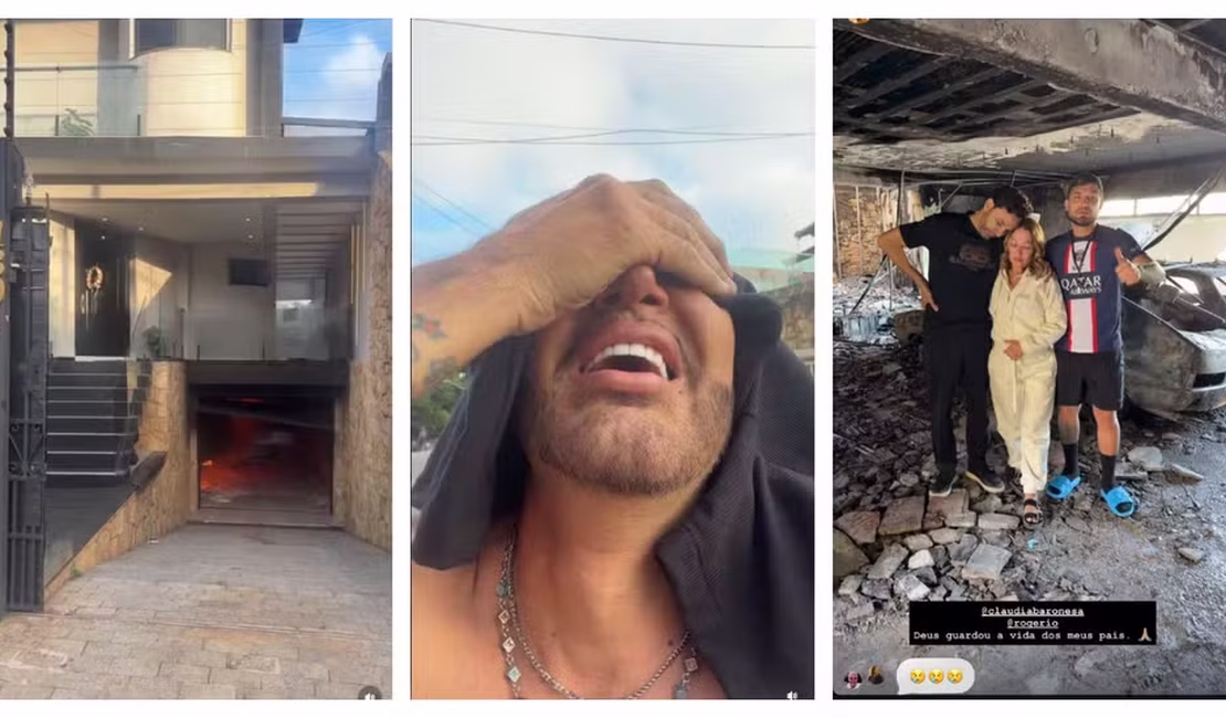 Pai do MC Gui tem casa incendiada e altar com bíblia fica intacto: 'Deus é bom'