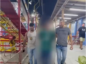 Foragido condenado por tráfico de drogas é preso em parque de diversões em Viçosa