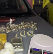 Homem é preso em flagrante com espingarda e drogas no município de Pilar
