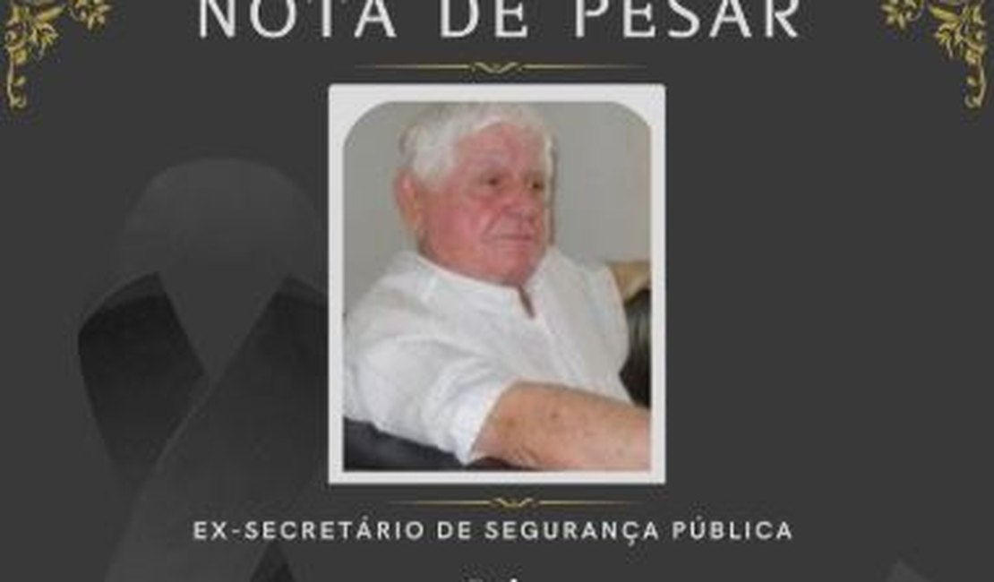 Polícia Civil de AL emite nota de pesar pela morte do Coronel Amaral
