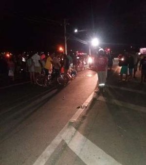 Colisão entre carro e moto deixa feridos na BR-104, em União dos Palmares