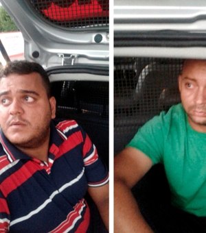 Arapiraquenses são presos após praticar assaltos em Palmeira