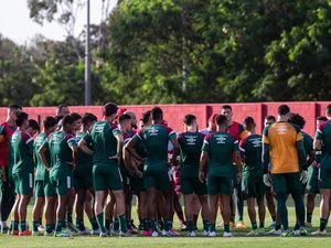 #LanceComFlu: Nino e Felipe Melo treinam antes da final da Libertadores