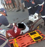Adolescente tem braço amputado em colisão entre carro e moto na AL-465 Norte