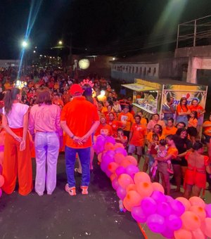 Mayara de Carro Véio faz grande ato político em Jacuípe